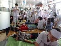Hàng loạt công nhân tại Thanh Hóa lại ngất xỉu vì bị nhiễm hơi độc